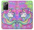 S3264 Pastel Unicorn Hülle Schutzhülle Taschen für Samsung Galaxy Note 20 Ultra, Ultra 5G