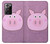 S3269 Pig Cartoon Hülle Schutzhülle Taschen für Samsung Galaxy Note 20 Ultra, Ultra 5G