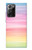 S3507 Colorful Rainbow Pastel Hülle Schutzhülle Taschen für Samsung Galaxy Note 20 Ultra, Ultra 5G