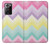 S3514 Rainbow Zigzag Hülle Schutzhülle Taschen für Samsung Galaxy Note 20 Ultra, Ultra 5G