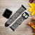 CA0214 Dragon Tattoo Leather & Silicone Smart Watch Band Strap For Apple Watch iWatch