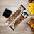 CA0445 Vintage Octopus Leather & Silicone Smart Watch Band Strap For Apple Watch iWatch