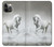 S0932 White Horse Hülle Schutzhülle Taschen für iPhone 12, iPhone 12 Pro