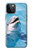S1291 Dolphin Hülle Schutzhülle Taschen für iPhone 12, iPhone 12 Pro
