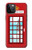 S2059 England British Telephone Box Minimalist Hülle Schutzhülle Taschen für iPhone 12, iPhone 12 Pro