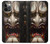 S2112 Hannya Demon Mask Hülle Schutzhülle Taschen für iPhone 12, iPhone 12 Pro