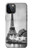 S2350 Old Paris Eiffel Tower Hülle Schutzhülle Taschen für iPhone 12, iPhone 12 Pro