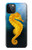S2444 Seahorse Underwater World Hülle Schutzhülle Taschen für iPhone 12, iPhone 12 Pro