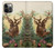 S2841 Vintage Reindeer Christmas Hülle Schutzhülle Taschen für iPhone 12, iPhone 12 Pro