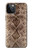 S2875 Rattle Snake Skin Graphic Printed Hülle Schutzhülle Taschen für iPhone 12, iPhone 12 Pro