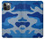 S2958 Army Blue Camo Camouflage Hülle Schutzhülle Taschen für iPhone 12, iPhone 12 Pro