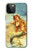 S3184 Little Mermaid Painting Hülle Schutzhülle Taschen für iPhone 12, iPhone 12 Pro