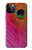 S3201 Pink Peacock Feather Hülle Schutzhülle Taschen für iPhone 12, iPhone 12 Pro