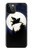 S3289 Flying Pig Full Moon Night Hülle Schutzhülle Taschen für iPhone 12, iPhone 12 Pro