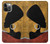S3453 African Queen Nefertiti Silhouette Hülle Schutzhülle Taschen für iPhone 12, iPhone 12 Pro