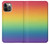 S3698 LGBT Gradient Pride Flag Hülle Schutzhülle Taschen für iPhone 12, iPhone 12 Pro