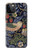 S3791 William Morris Strawberry Thief Fabric Hülle Schutzhülle Taschen für iPhone 12, iPhone 12 Pro