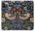 S3791 William Morris Strawberry Thief Fabric Hülle Schutzhülle Taschen für iPhone 12, iPhone 12 Pro