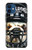 S0098 Bulldog American Football Hülle Schutzhülle Taschen für iPhone 12 mini