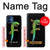 S0125 Green Madagascan Gecko Hülle Schutzhülle Taschen für iPhone 12 mini