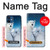 S0285 Polar Bear Family Arctic Hülle Schutzhülle Taschen für iPhone 12 mini