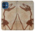 S0379 Dinosaur Fossil Hülle Schutzhülle Taschen für iPhone 12 mini