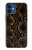 S0553 Snake Skin Hülle Schutzhülle Taschen für iPhone 12 mini