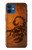 S0683 Scorpion Tattoo Hülle Schutzhülle Taschen für iPhone 12 mini