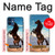 S0934 Wild Black Horse Hülle Schutzhülle Taschen für iPhone 12 mini
