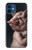 S1273 Crazy Pig Hülle Schutzhülle Taschen für iPhone 12 mini