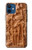 S1307 Fish Wood Carving Graphic Printed Hülle Schutzhülle Taschen für iPhone 12 mini