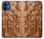 S1307 Fish Wood Carving Graphic Printed Hülle Schutzhülle Taschen für iPhone 12 mini
