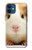 S1619 Cute Guinea Pig Hülle Schutzhülle Taschen für iPhone 12 mini