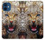 S1932 Blue Eyed Leopard Hülle Schutzhülle Taschen für iPhone 12 mini