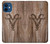 S2183 Goat Wood Graphic Printed Hülle Schutzhülle Taschen für iPhone 12 mini