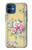 S2229 Vintage Flowers Hülle Schutzhülle Taschen für iPhone 12 mini