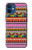 S2292 Aztec Tribal Pattern Hülle Schutzhülle Taschen für iPhone 12 mini