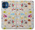 S2321 Food and Drink Seamless Hülle Schutzhülle Taschen für iPhone 12 mini