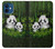 S2441 Panda Family Bamboo Forest Hülle Schutzhülle Taschen für iPhone 12 mini