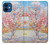 S2450 Van Gogh Peach Tree Blossom Hülle Schutzhülle Taschen für iPhone 12 mini