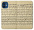 S2504 Vintage Music Sheet Hülle Schutzhülle Taschen für iPhone 12 mini