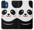 S2662 Cute Panda Cartoon Hülle Schutzhülle Taschen für iPhone 12 mini