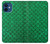S2704 Green Fish Scale Pattern Graphic Hülle Schutzhülle Taschen für iPhone 12 mini