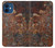 S2714 Rust Steel Texture Graphic Printed Hülle Schutzhülle Taschen für iPhone 12 mini