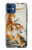 S2751 Chinese Tiger Brush Painting Hülle Schutzhülle Taschen für iPhone 12 mini