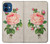 S3079 Vintage Pink Rose Hülle Schutzhülle Taschen für iPhone 12 mini