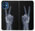 S3101 X-ray Peace Sign Fingers Hülle Schutzhülle Taschen für iPhone 12 mini