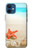 S3212 Sea Shells Starfish Beach Hülle Schutzhülle Taschen für iPhone 12 mini