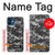 S3293 Urban Black Camo Camouflage Hülle Schutzhülle Taschen für iPhone 12 mini