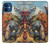 S3331 Peter Paul Rubens Tiger und Lowenjagd Hülle Schutzhülle Taschen für iPhone 12 mini